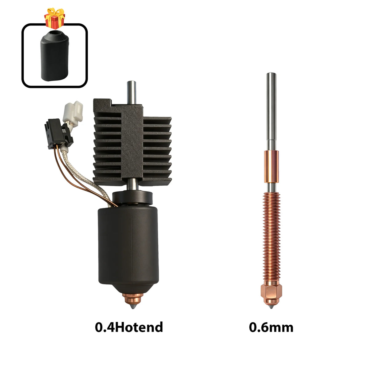 Creality K2 Plus Ceramic Hotend Kit – Bi-Metal Quick-Swap Nozzle