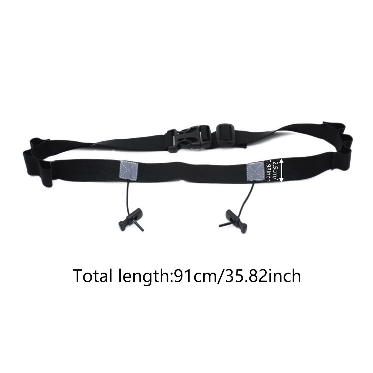 Race Belt with Bib Number Holder – Triathlon Running Belt