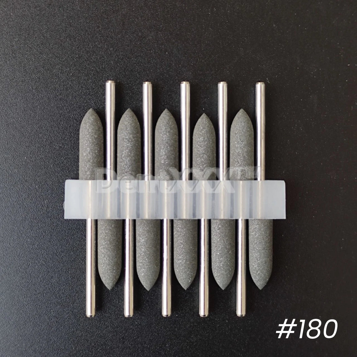 Silicone Nail Grinding Bits 7 Grits – Cylindrical Pointed Polisher