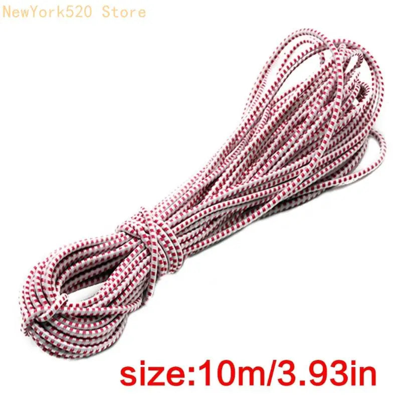 Round Elastic Cord 10m – Rubber Stretch String for Sewing & Crafts