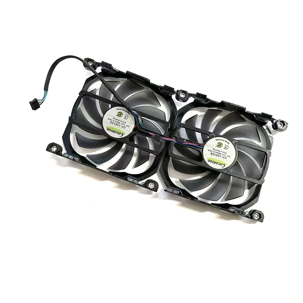CF-12915S GPU Fan for Inno3D GTX 1070 1080 Ti Twin X2 Replacement