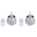 Solar Foldable LED Camping Lantern USB Rechargeable 2-Pack