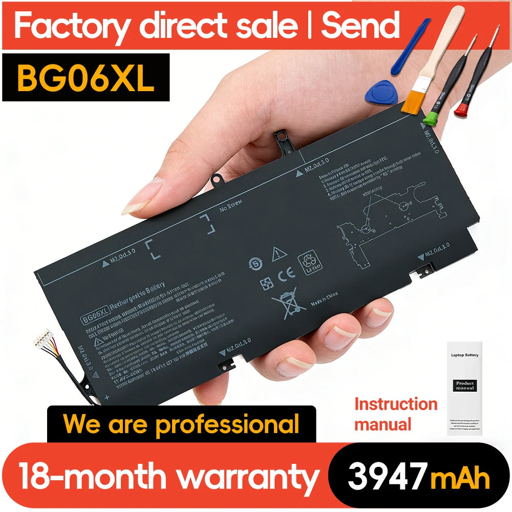 SUOZHAN BG06XL Battery – HP EliteBook 1040 G3 Li-Ion 11.4V