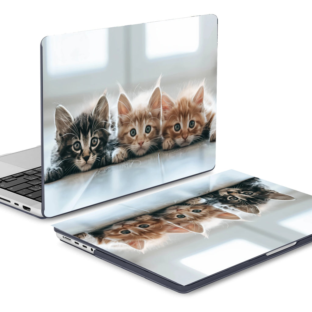 Cute Cat MacBook Case – Air 13 M1/M4, Pro 14/16 M4 Cover