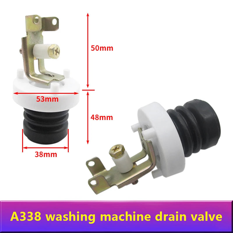 Washing Machine Drain Valve Plug Spool Spring Fitting
