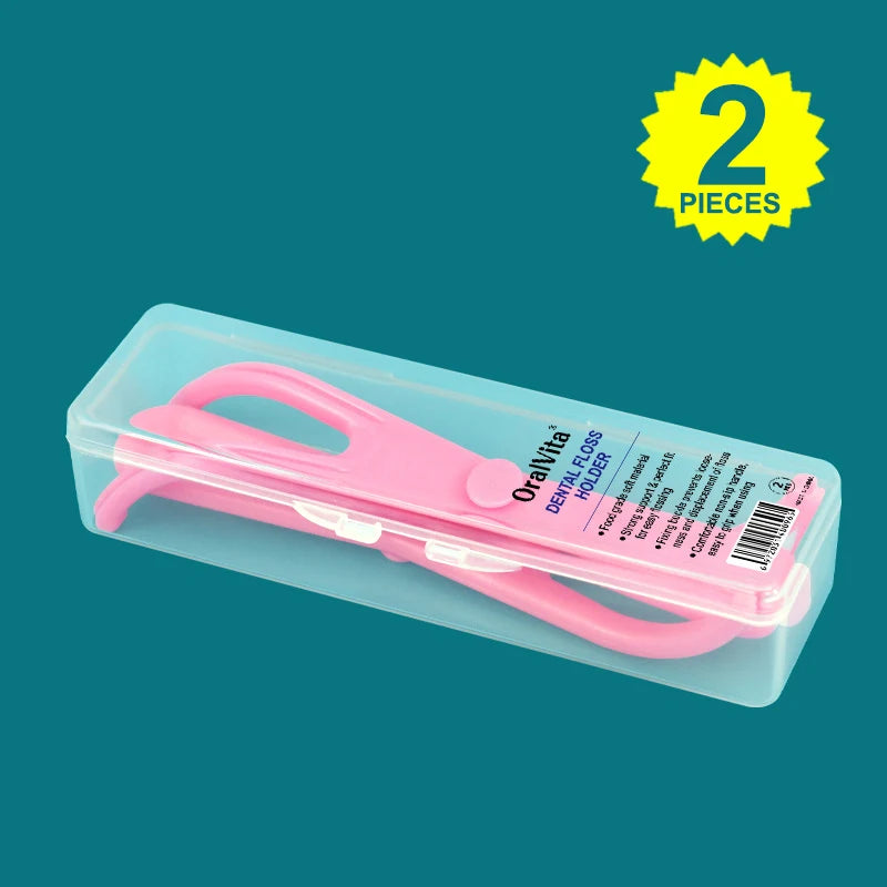 Y-Shape Reusable Dental Floss Holder 1/2 Pcs | Oral Care