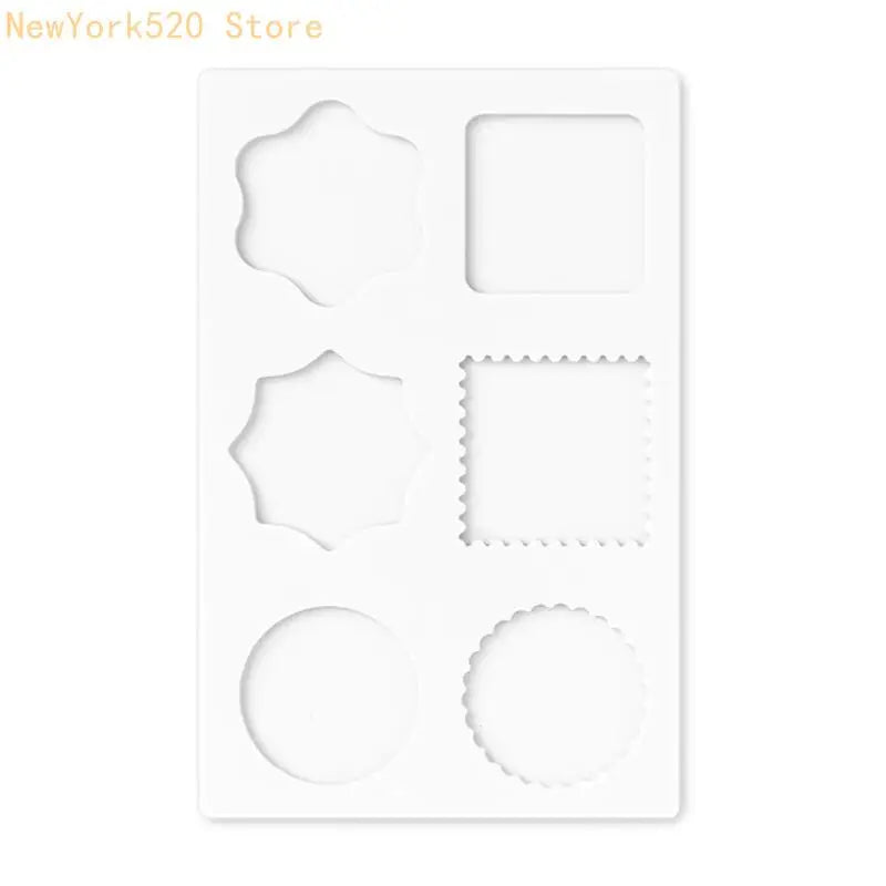 Wax Seal Stamp Silicone Mold – 6 Shapes for DIY Crafts