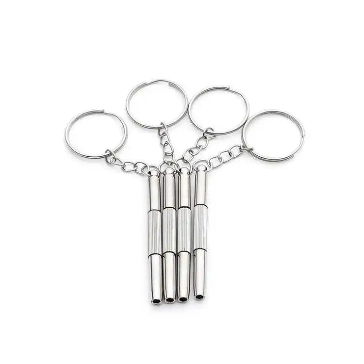 3-in-1 Mini Keychain Screwdriver – Glasses & Watch Repair