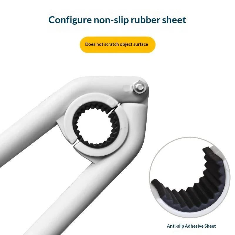 Universal Faucet Aerator Wrench – Non-Slip Rubber Pad Tool