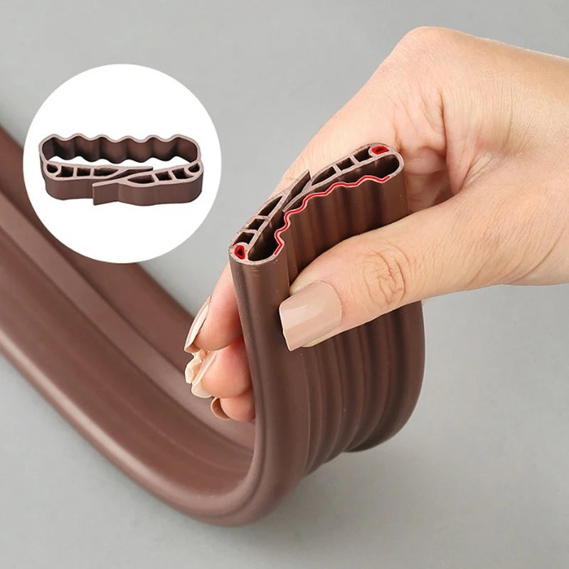 Door Draft Stopper Bottom Seal – Weather Strip & Dust Guard