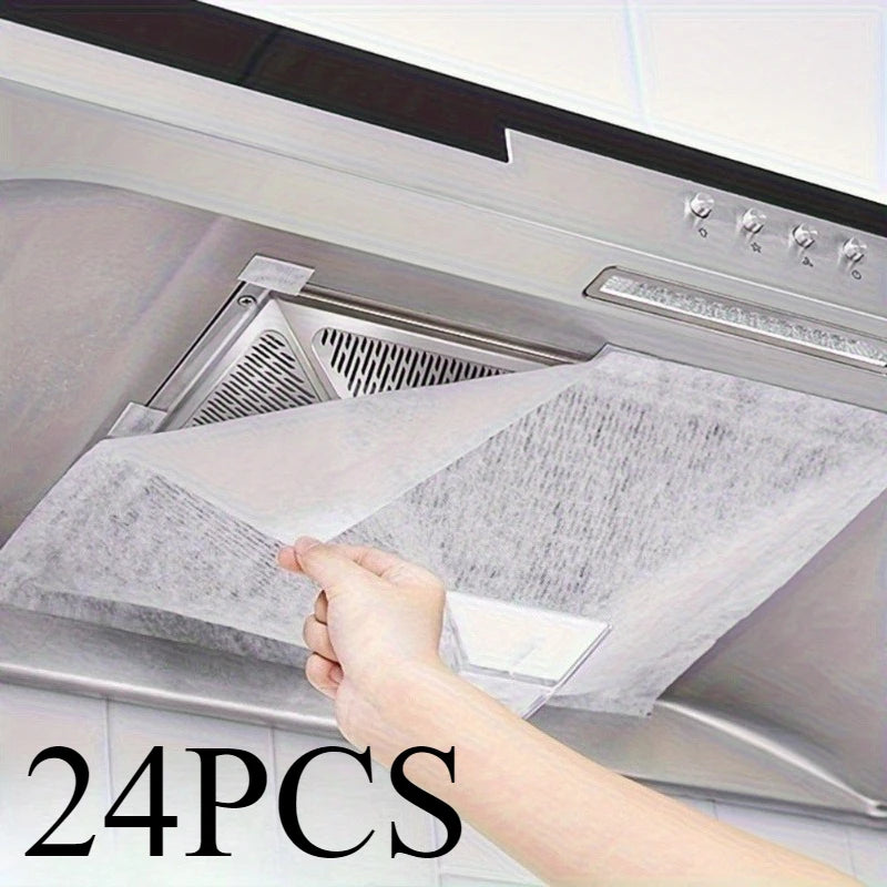 Disposable Range Hood Oil Filters – Absorbent Polyester Sheets