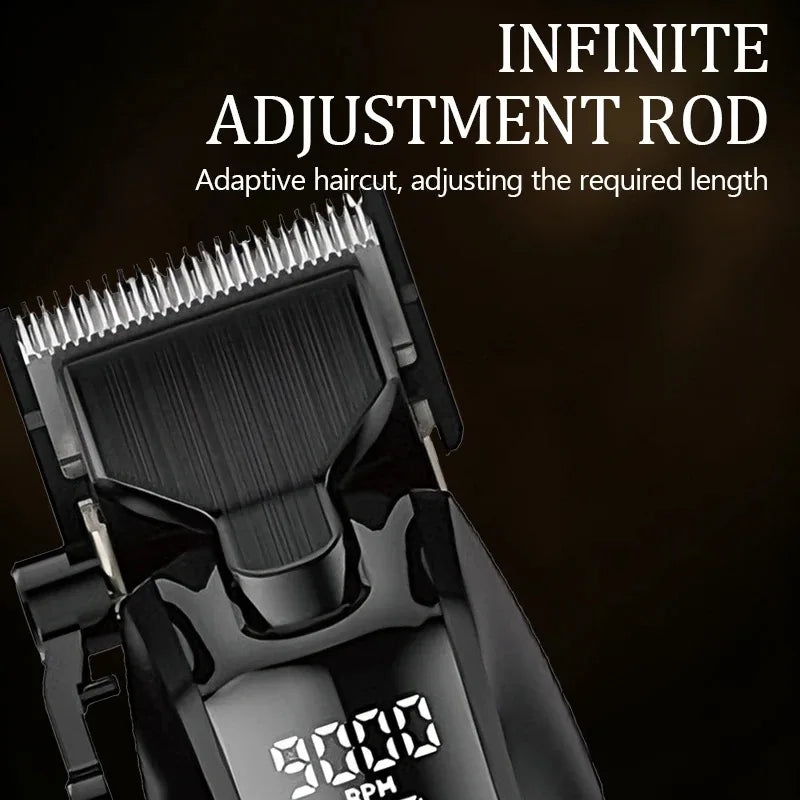 Kemei KM-1859 & 1858A Cordless Hair Clipper & Trimmer Set