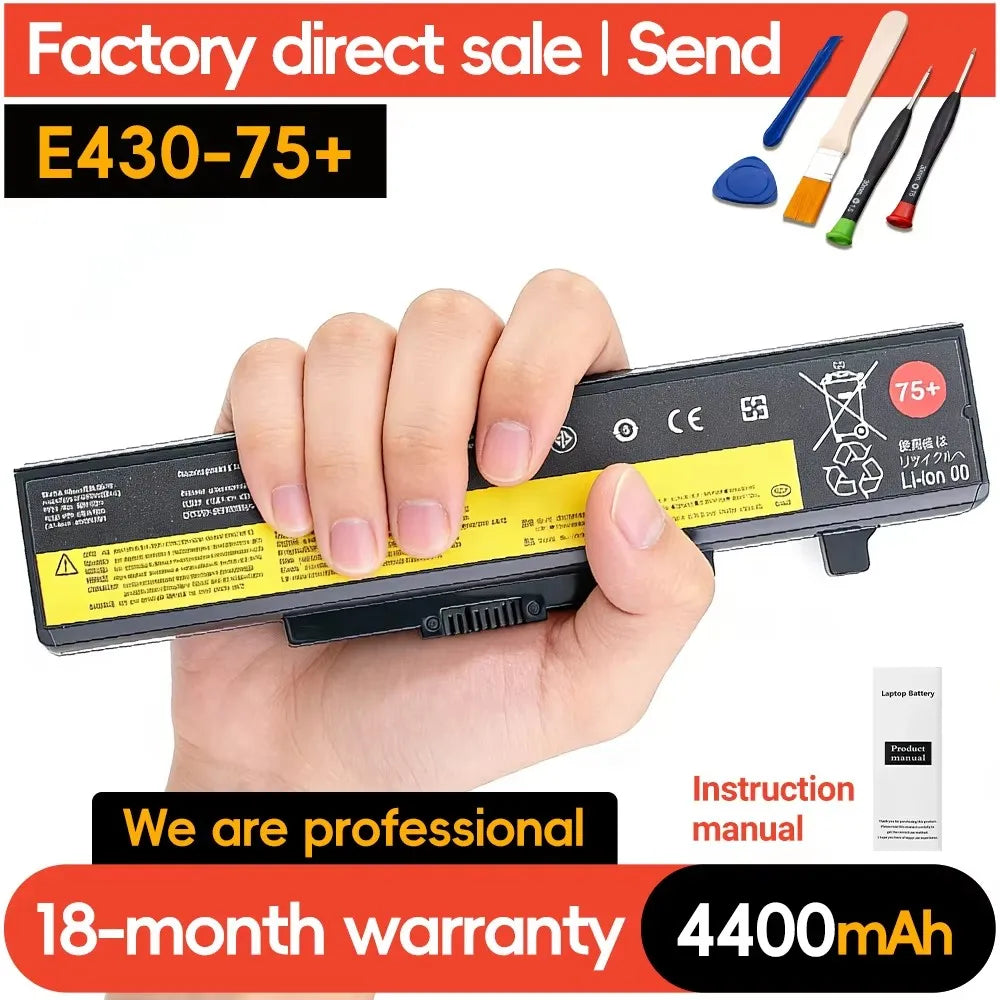 SUOZHAN 75+ Battery for ThinkPad E430 E435 E530 E531 E535