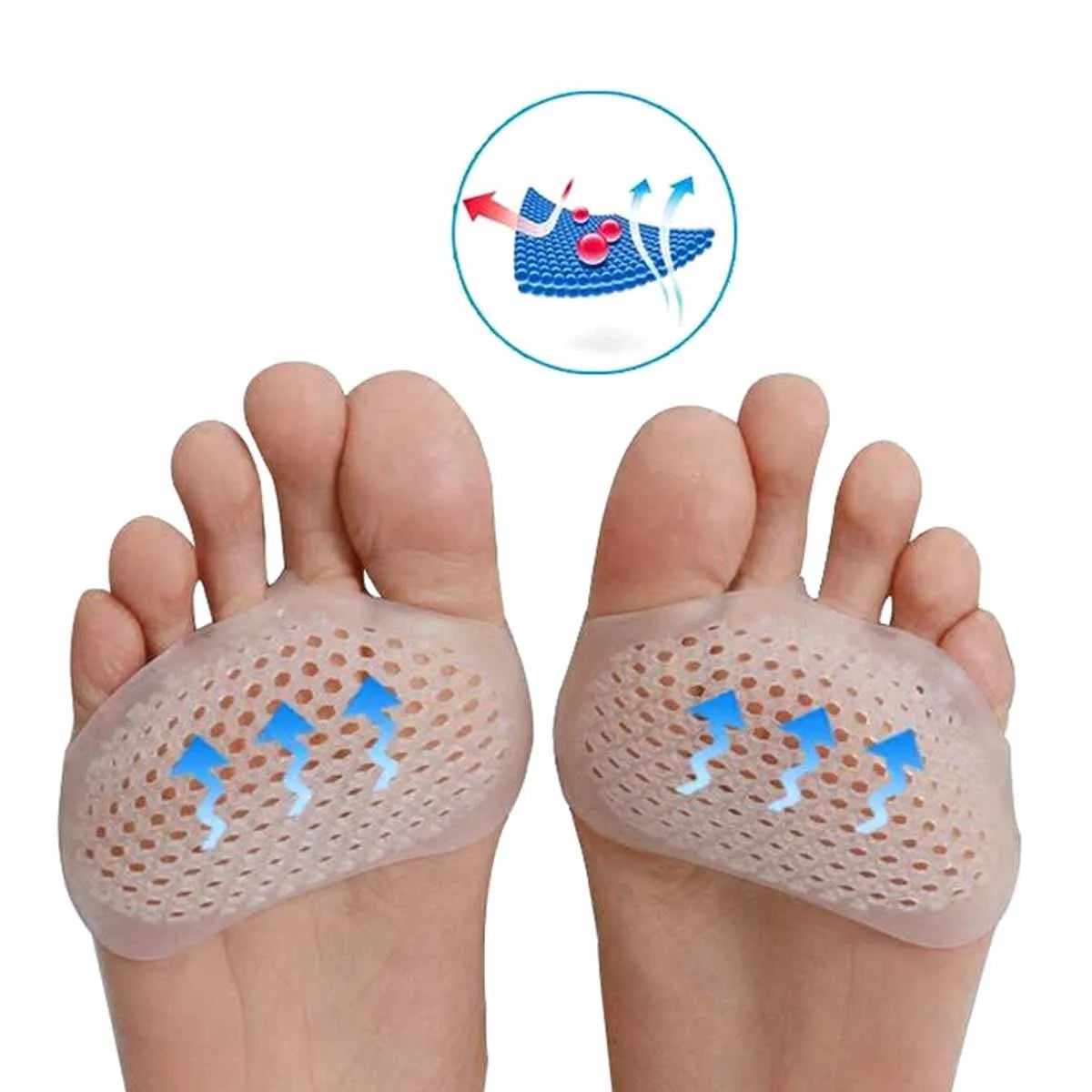 Silicone Gel Toe Pads – Forefoot Cushion & Separator