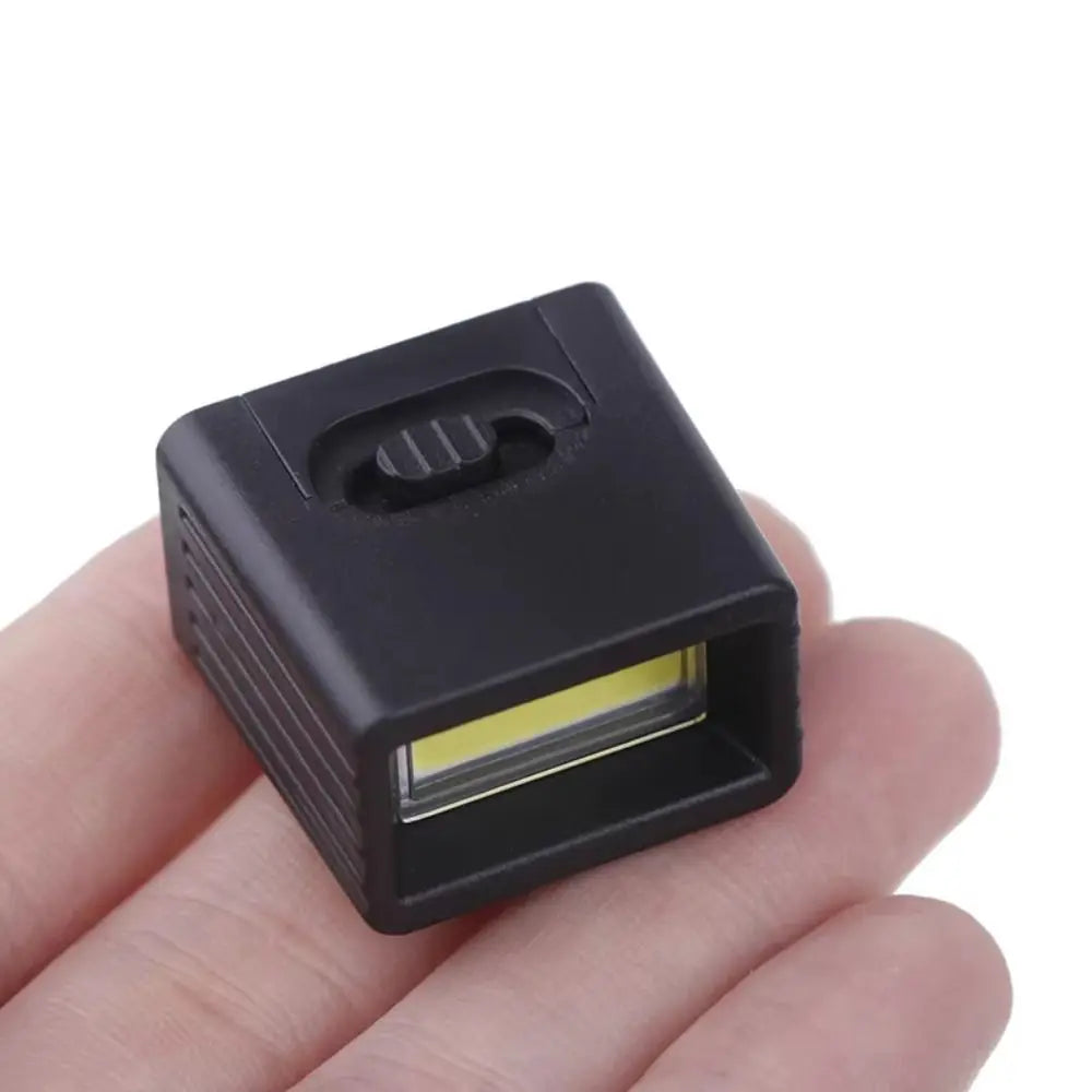 Mini 9V COB LED Work Light – Compact 2-Mode Key Flashlight