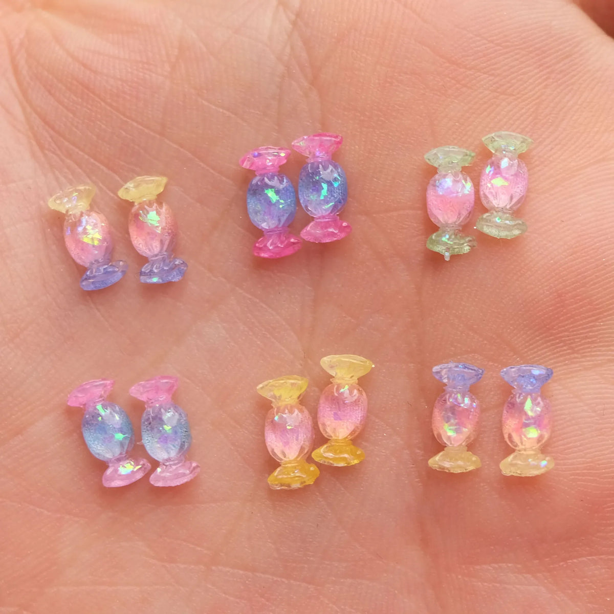50pcs Kawaii Turtle 3D Flatback Resin Nail Art Charms DIY