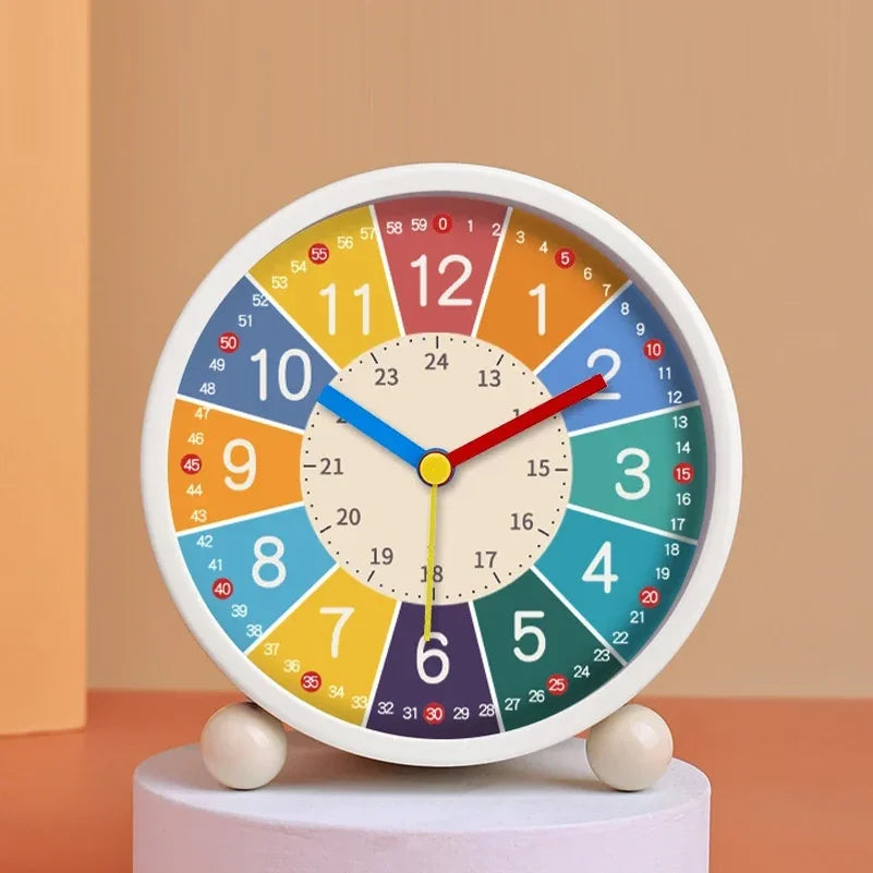 Kids Cartoon Analog Desktop Alarm Clock – Bedroom & Desk