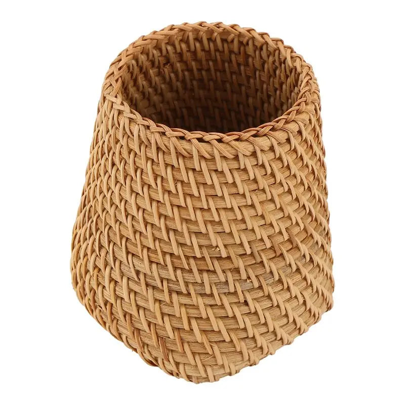 Rattan Handwoven Tableware Storage Basket & Organizer