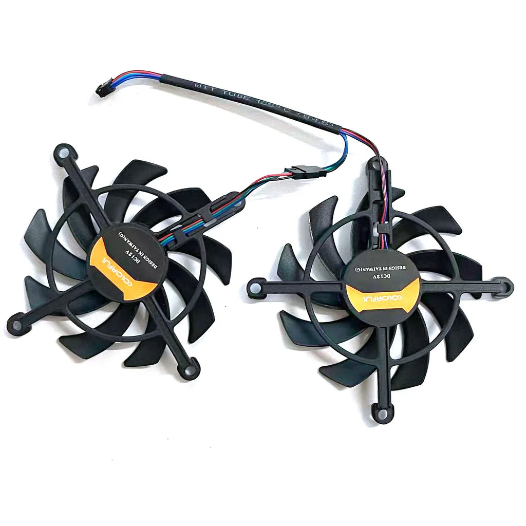 RTX 3060 Dual Replacement GPU Cooling Fan – 9-Inch 4PIN