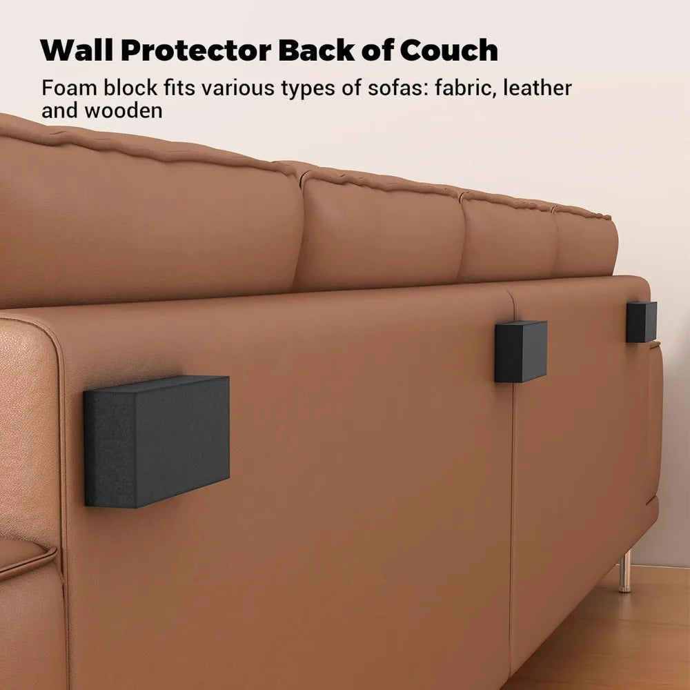 10-Pack High-Density Foam Wall Protectors for Furniture
