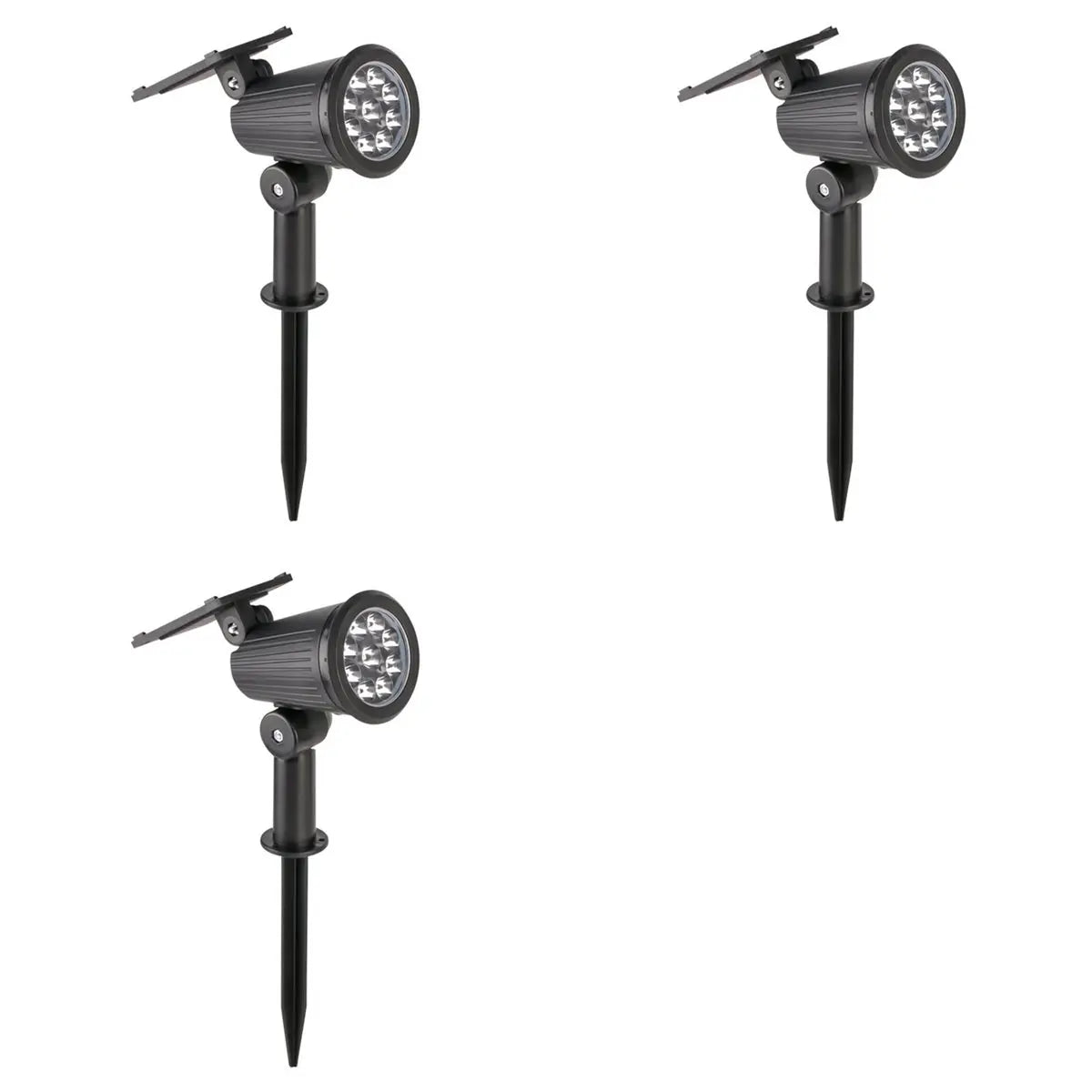 VIBE 9 LED Solar Spotlights Outdoor IP65 Garden Landscape Lights