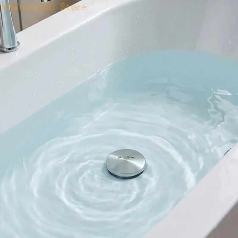 Push Button Bathtub Drain Stopper Assembly – Tub Replacement