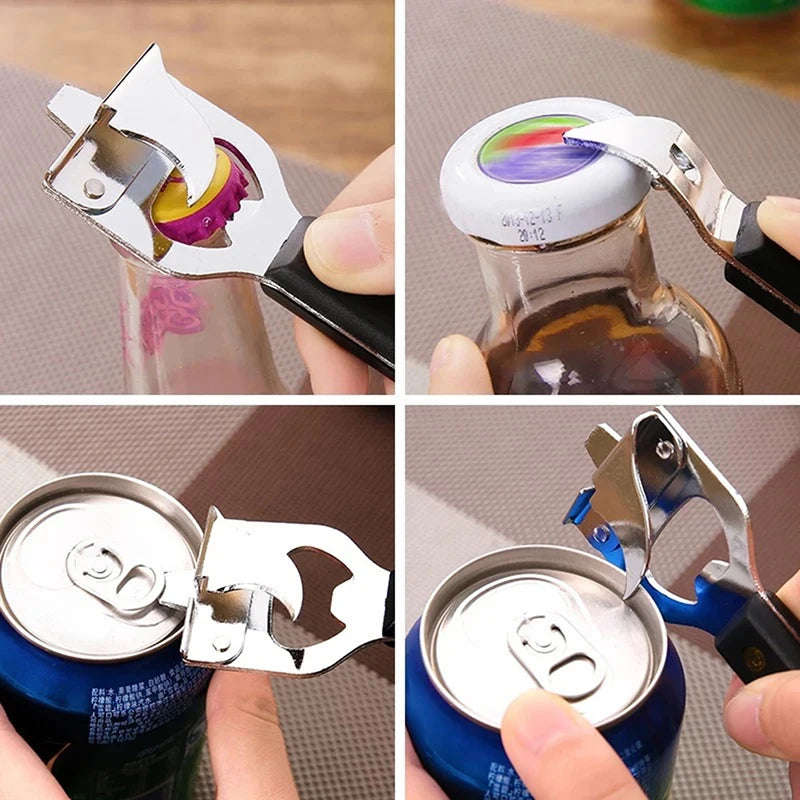 Adjustable Stainless Steel Manual Can & Jar Opener