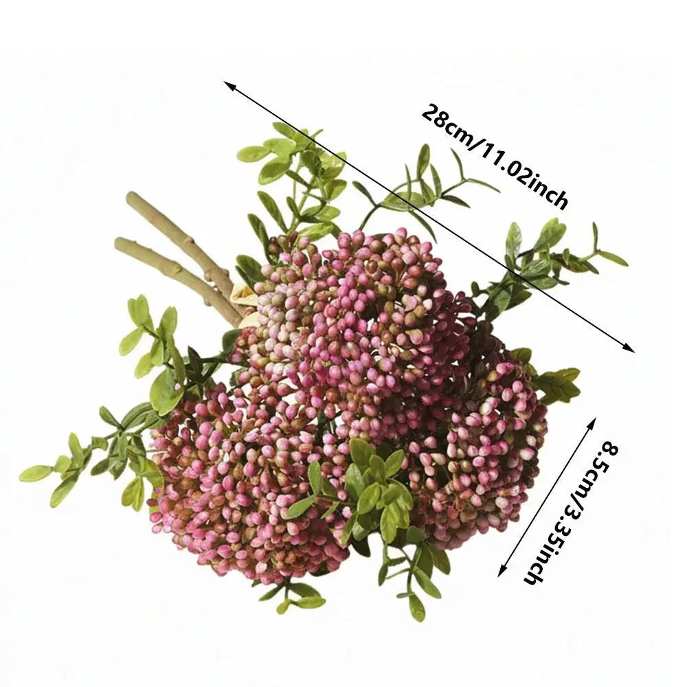 3-Pack Clove Artificial Flower Stems – Home & Wedding Décor