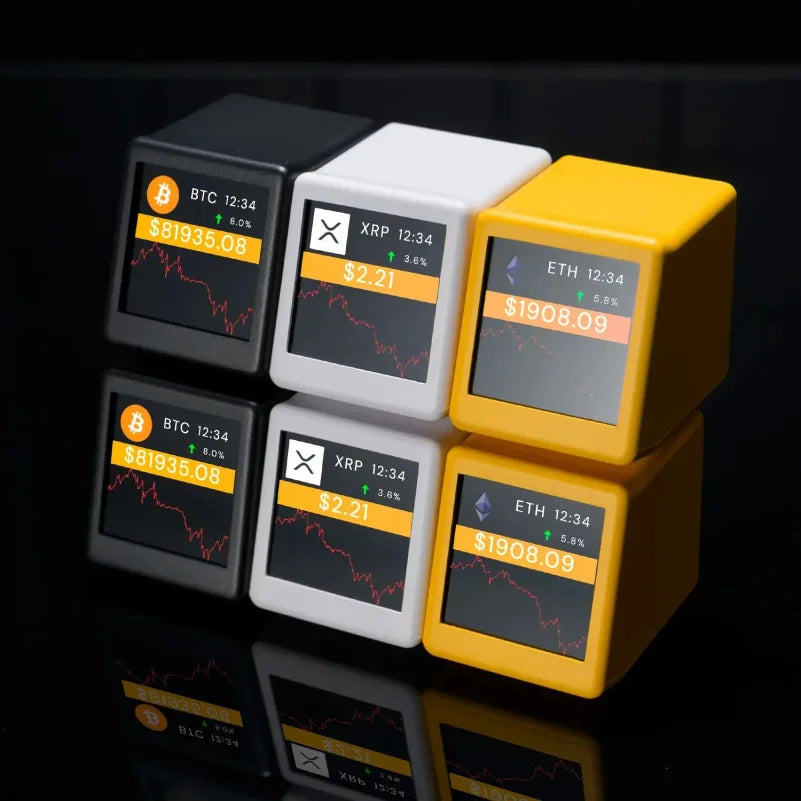 Bitcoin & Crypto Price Tracker Desktop Display – 300 Coins