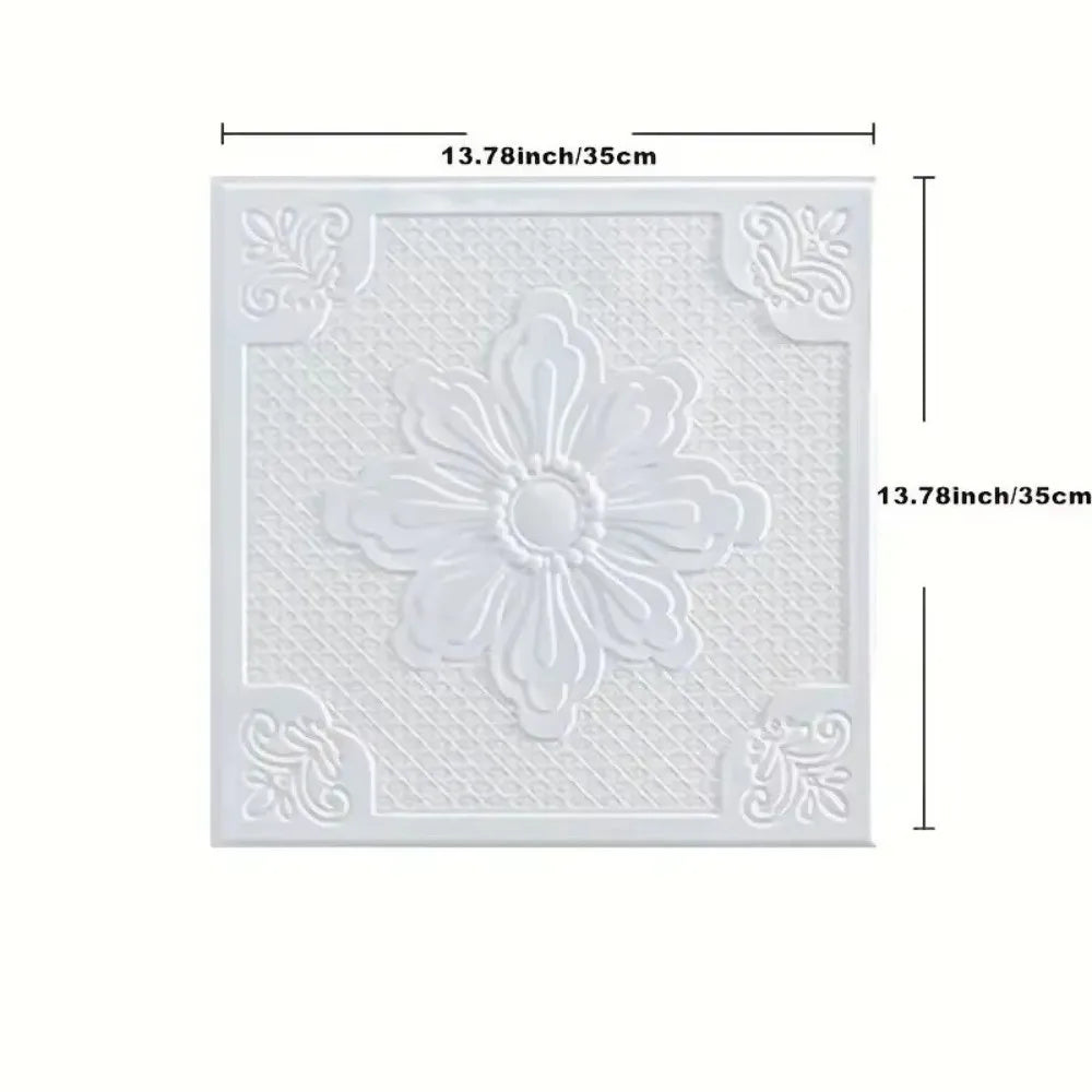 3D Brick Peel & Stick Foam Wall Panels 35×35cm Self-Adhesive