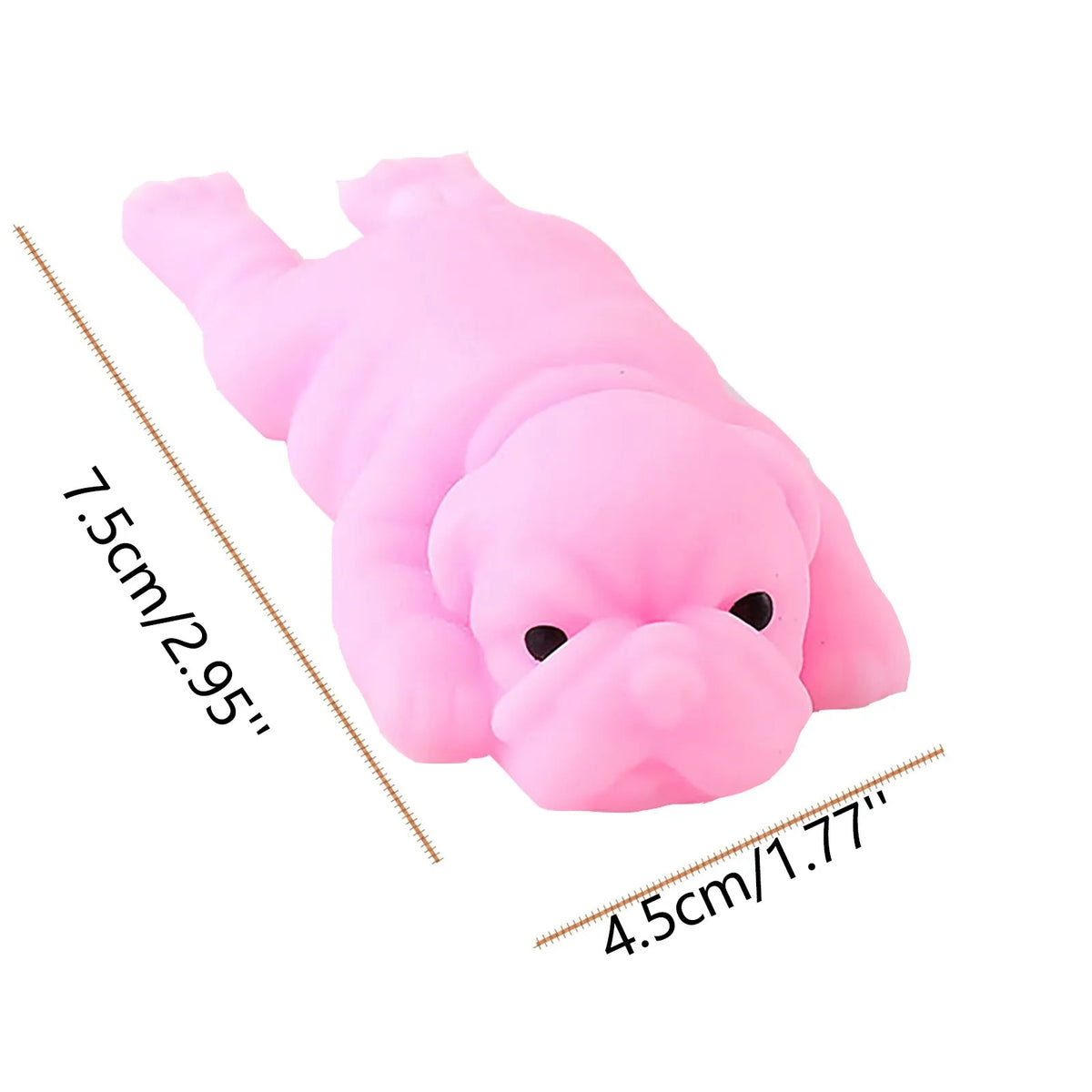 Squishy Kawaii Shar Pei Dog Fidget Toy – Decompression Squish