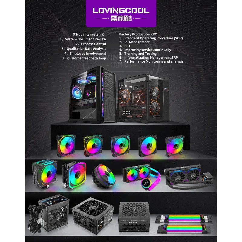 PRISM 7 PRO 120mm ARGB PWM PC Case Fans 3-Pack | 52.4CFM