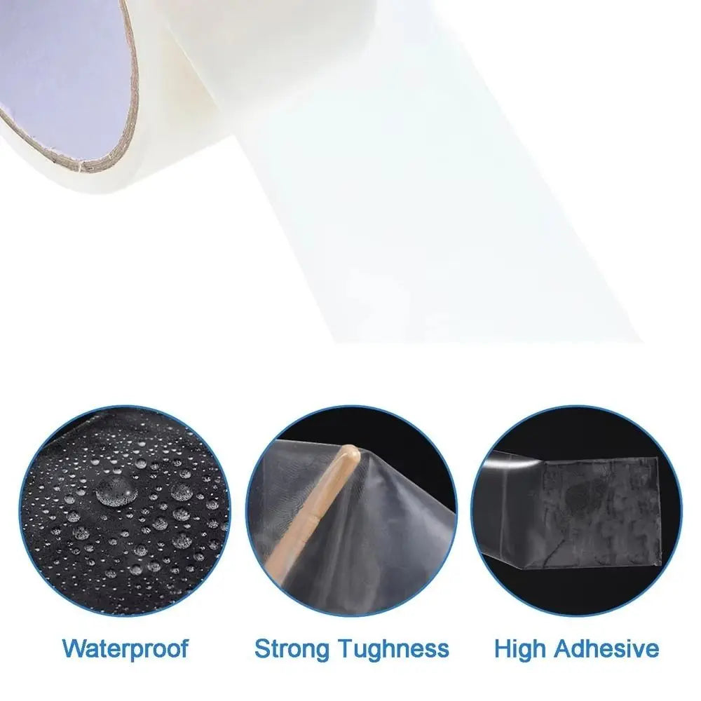 UV Resistant Greenhouse Film Repair Tape – Transparent PE Patch