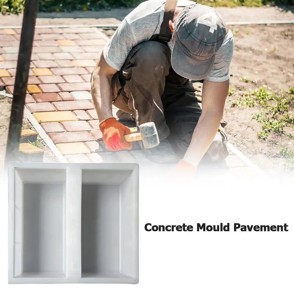 Reusable DIY Concrete Paving Mold – Fish Scale Stepping Stone