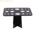 Acrylic Makeup Brush Holder Stand & Cosmetic Drying Rack