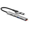 5-in-1 USB-C & Lightning Hub – SD/TF Card & USB 3.0