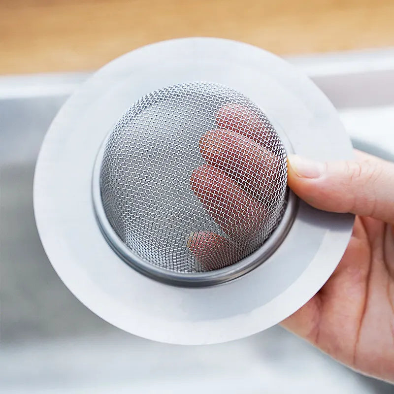 Stainless Steel Fine Mesh Sink Strainer & Drain Filter