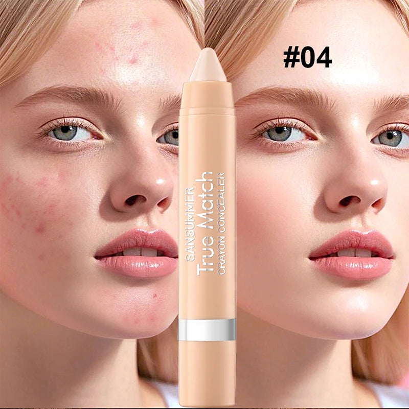 SANSUMMER Crayon Concealer – Waterproof Moisturizing Eye Concealer