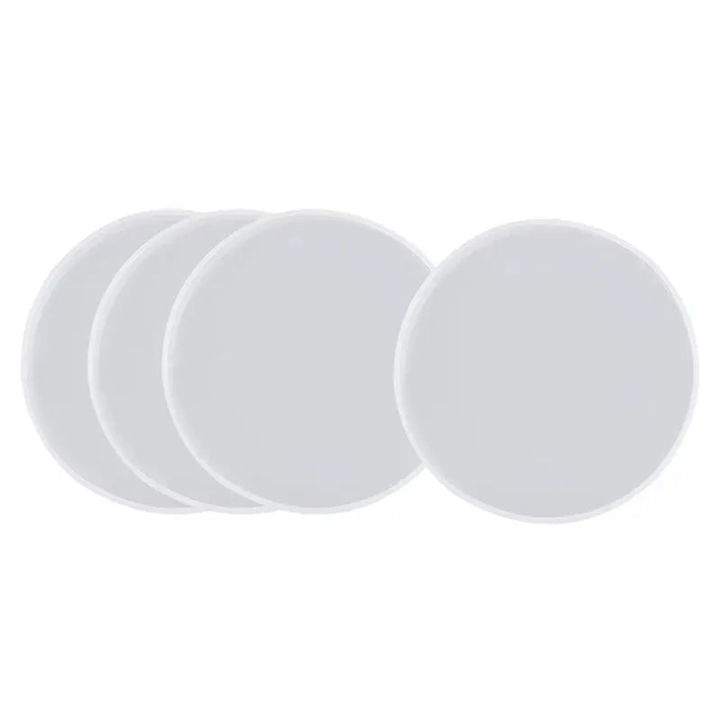 16-Pack Round Silicone Coaster Molds for Resin & Epoxy Casting
