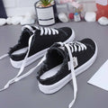 Women's Canvas Slip-On Flat Sneakers – Breathable & Anti-Slip
