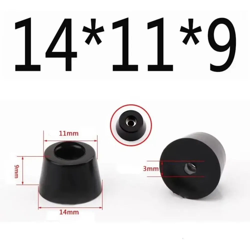 Round Rubber Bumper Feet – Anti-Slip Pads for Furniture & Electronics