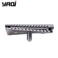 YAQI Chrome Double-Edged Slant Safety Razor Head for Men