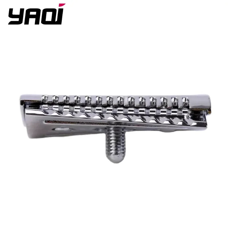 YAQI Chrome Double-Edged Slant Safety Razor Head for Men
