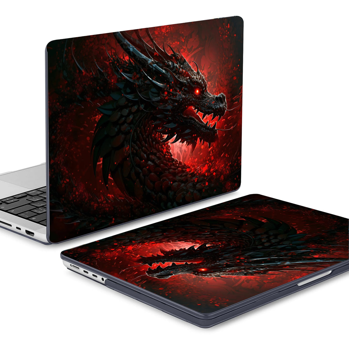 EGYAL Dragon Print Hard Shell MacBook Case – Air & Pro M1–M4