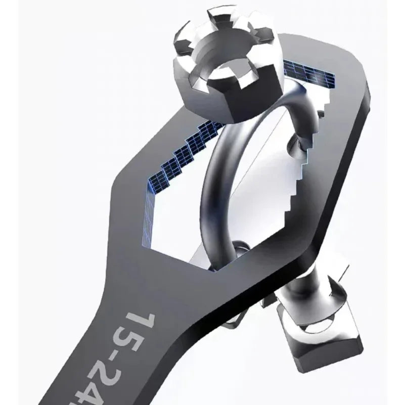 Adjustable Self-Tightening Torx Wrench 8-24mm Double-Head