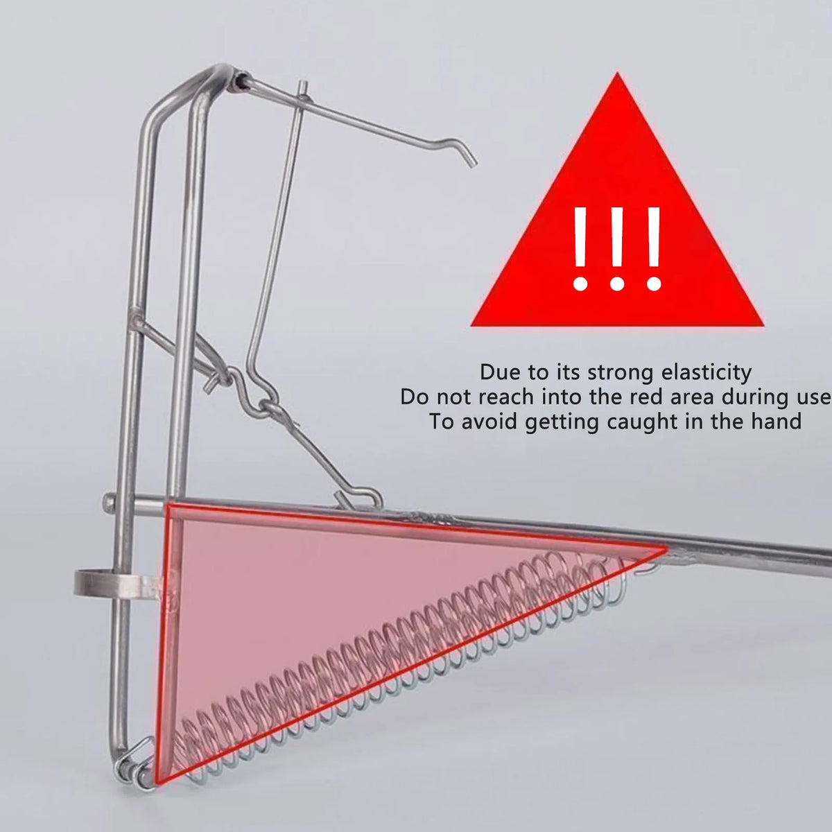 Automatic Spring Fishing Rod Holder – Stainless Steel Universal Fit
