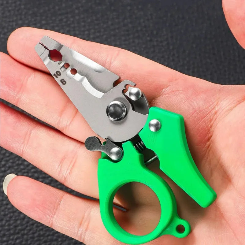 Mini Wire Stripper Crimping Tool – Multifunctional Cable Cutter