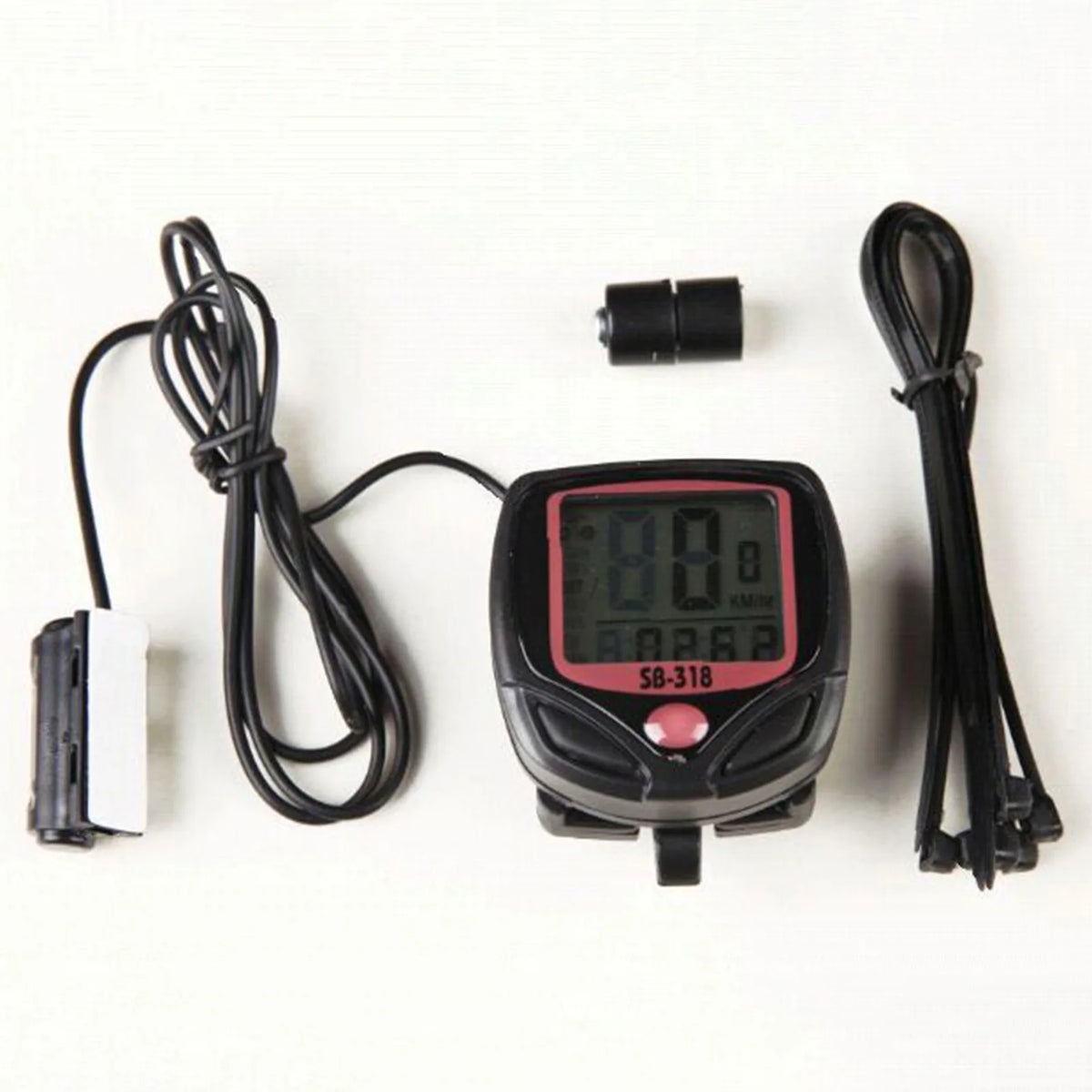 Waterproof Digital Bike Speedometer – Large Screen Cycling Computer