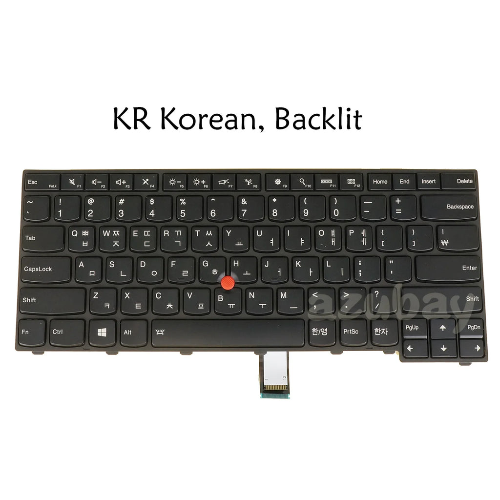 Backlit Keyboard for Lenovo ThinkPad T440 T450 T460 | AZUBAY