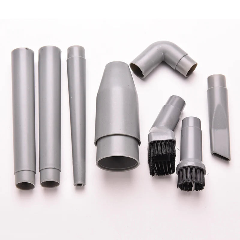 9-Piece Universal Vacuum Cleaner Nozzle Set 32/35mm Brushes